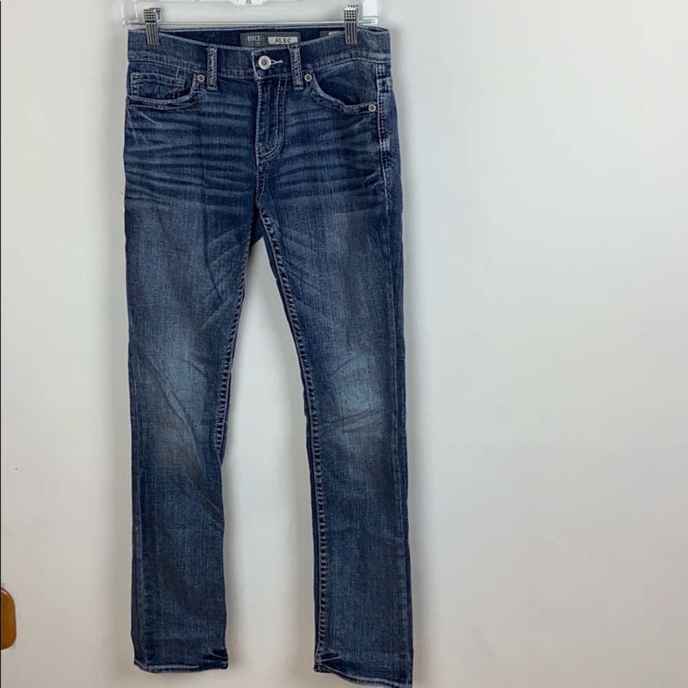 Buckle Straight Leg jeans